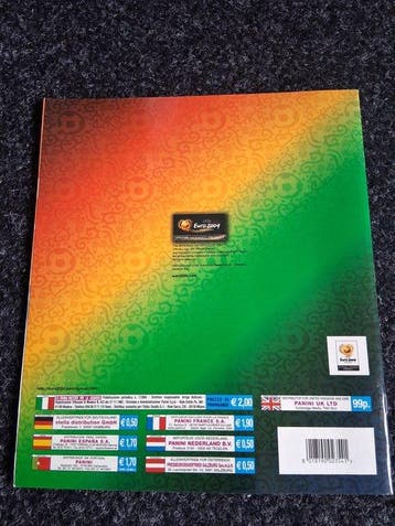 Panini Euro Portugal 2004 - Empty album + complete loose, Nieuw