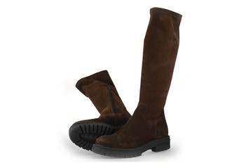 Manfield Laarzen in maat 38 Bruin, Kleding | Dames, Hoge laarzen, Bruin, Verzenden, Zo goed als nieuw