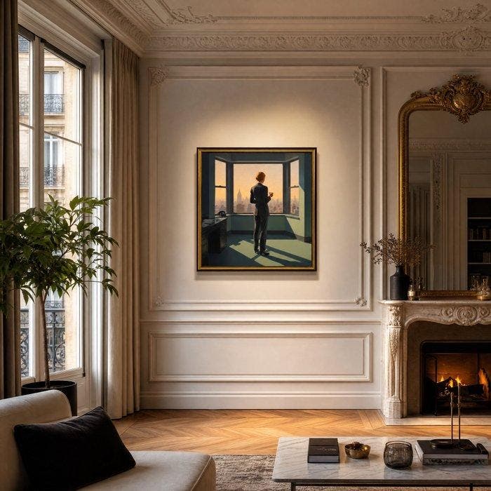 Le Yack - Empire View - Hand signed, Antiek en Kunst, Antiek | Overige Antiek
