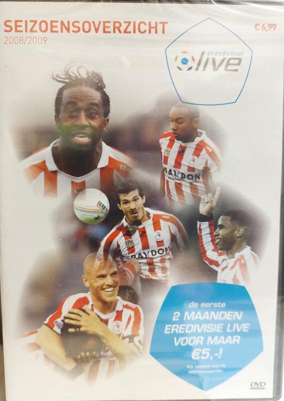 Seizoensoverzicht 2008-2009 Sparta (dvd nieuw), Cd's en Dvd's, Dvd's | Actie, Ophalen of Verzenden