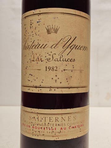1982 Château dYquem - Sauternes 1er Cru Supérieur - 1 Fles