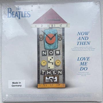 Beatles - Now And Then / Love Me Do (Germany) - Clear Vinyl