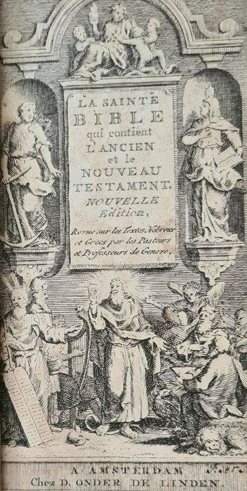 La sainte bible - 1741