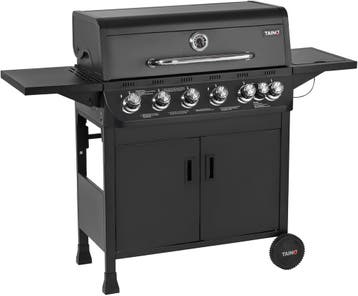 Taino Brando 6+1 BBQ: 35% korting - Retour deal, weg is weg!, Jardin & Terrasse, Barbecues à gaz, Verzenden