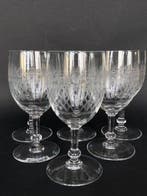 Verre à eau - Magnifique série de 6 verres à eau - Cristal