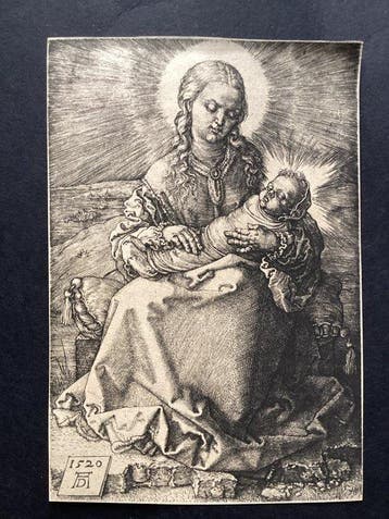 Albrecht Dürer (1471-1525) after - Virgin with the Swaddled, Antiek en Kunst