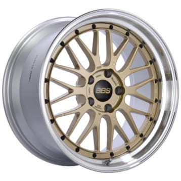 BBS LM 20x10 5x112 ET22 Gold Wheel - 82mm PFS/Clip Required, Autos : Pièces & Accessoires, Ophalen of Verzenden