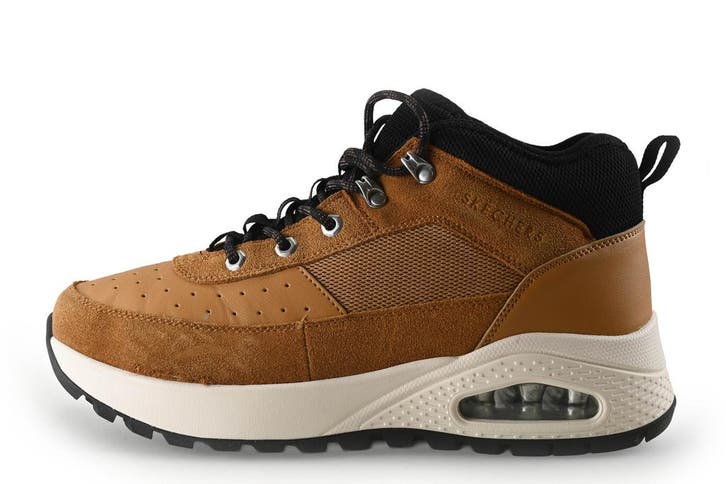 Skechers Sneakers in maat 43 Bruin, Kleding | Heren, Schoenen, Bruin, Zo goed als nieuw, Sneakers, Verzenden