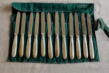 Calegaro - Bestekset voor 12 personen (12) - .800 zilver
