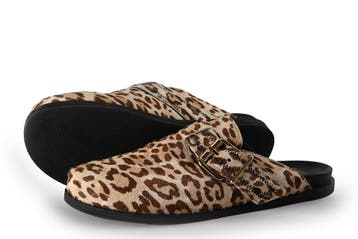 Manfield Muiltjes in maat 41 Beige, Verzenden, Beige, Zo goed als nieuw, Manfield
