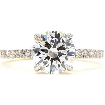 Zonder minimumprijs - Ring - 14 karaat Geel goud - 2.44ct., Nieuw