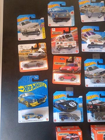 Hot Wheels, Matchbox 1:64 - Modelauto (23) - Collezione Hot, Nieuw