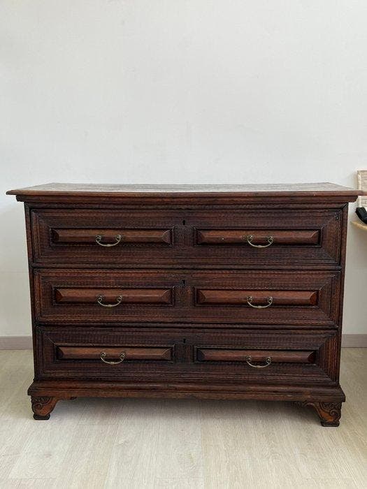 Commode - Walnoot, Antiek en Kunst, Antiek | Overige Antiek