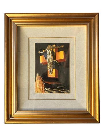 Salvador Dali (1904-1989) - sculptuur, Corpus Hypercubus -