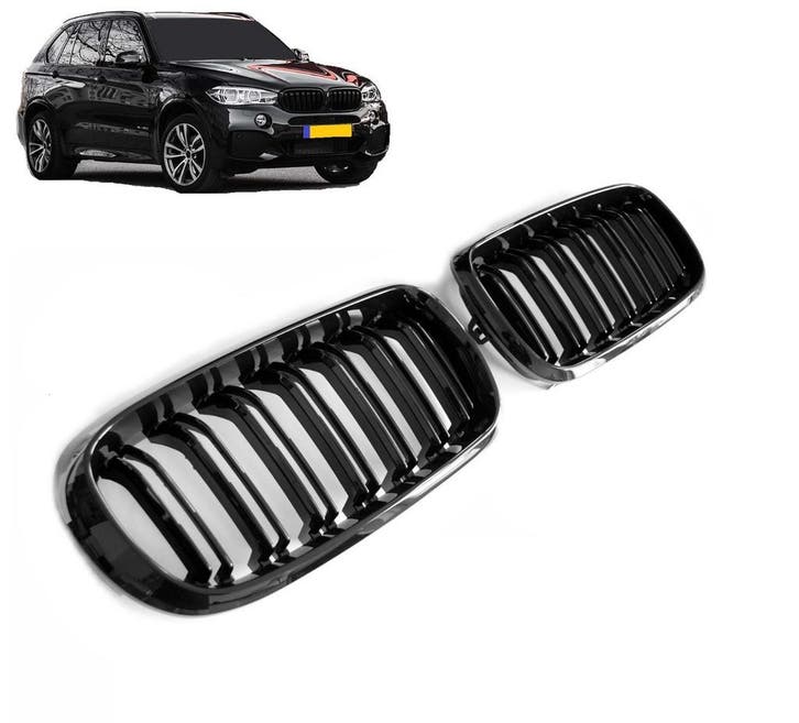 Nieren grill set | BMW X5 F15 en X6 F16 | M look | glanzend, Autos : Pièces & Accessoires, Carrosserie & Tôlerie, Envoi