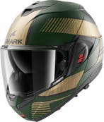 2dekans | Shark Oxo systeemhelm motorhelm Sikter mat groen, Ophalen of Verzenden