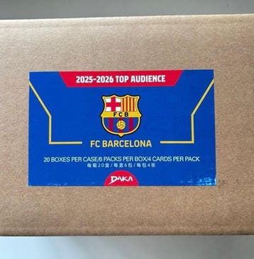 2025/26 DAKA Barcelona Top Audience Sealed Case Series 2, Nieuw