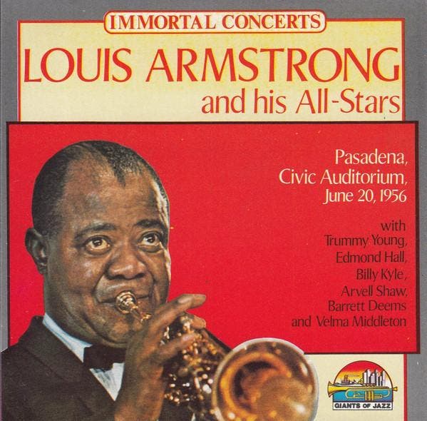 Louis Armstrong And His All-Stars - Pasadena, Civic, CD & DVD, CD | Jazz & Blues, Envoi