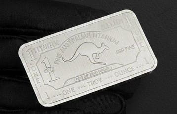 Australië. 1 oz Kangaroo - 999 Titan (Zonder minimumprijs)