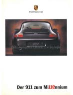 2000 PORSCHE 911 MILLENNIUM BROCHURE DUITS, Ophalen of Verzenden