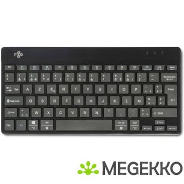 R-Go Tools Compact Break toetsenbord Draadloos Zwart Azerty, Verzenden