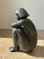 Carla Ballarini - sculptuur, Donna egizia - 35 cm -