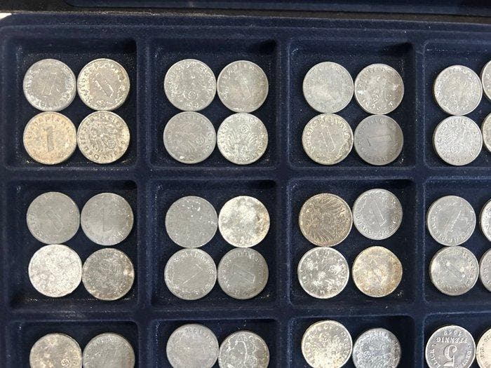 Duitse Rijk, Weimarrepubliek, Keizerrijk, Duitsland., Postzegels en Munten, Munten | Europa | Niet-Euromunten