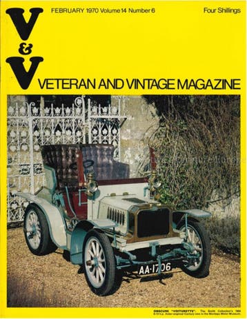 1970 VETERAN AND VINTAGE MAGAZINE 6 ENGELS, Ophalen of Verzenden