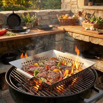 Alpina Grill Pan 35x30 (BBQs & Accessoires, Tuin & Klussen), Verzenden, Nieuw