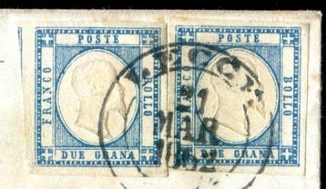 Italiaanse oude staten - Napels 1861 - Napolitaanse, Gestempeld