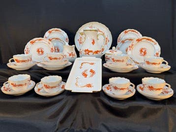 Meissen - Meissen Kaffeeservice für 8 Personen, 29 Teile, 1