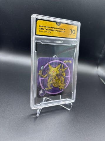 Pokémon - 1 Graded card - Alakazam, Kadabra, Abra Flix-Pix
