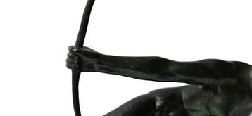 Marcel André Bouraine (1886-1948) - sculptuur, Penthesilea,