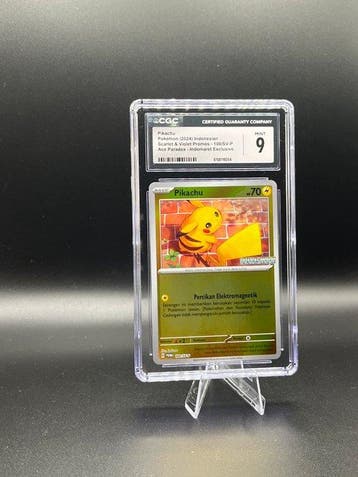 Pokémon - 1 Graded card - Pikachu 100/SV-P Carte promo - CGC