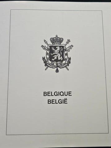 Belgique 1972/1980 - Album Lindner LX extrêmement soigné, Timbres & Monnaies