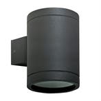 Wandverlichting modern Optica Up en Down Muurlamp Zwart Met, Verzenden