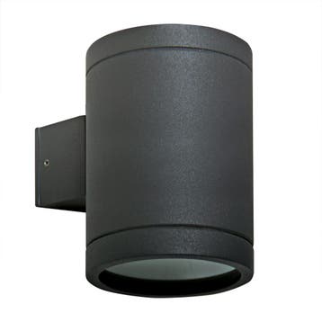 Wandverlichting modern Optica Up en Down Muurlamp Zwart Met, Verzenden