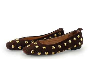 Stefano Lauran Ballerinas in maat 39 Bruin, Kleding | Dames, Bruin, Verzenden, Ballerina's, Zo goed als nieuw