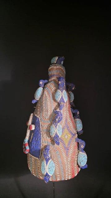 Hoed en parels - Yoruba - Nigeria