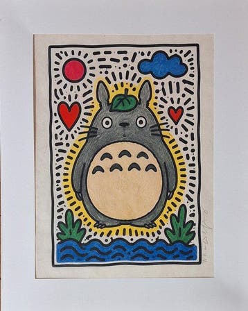 Emma Wildfang Giclée - Totoro - Tribute series - Icons, Nieuw in verpakking