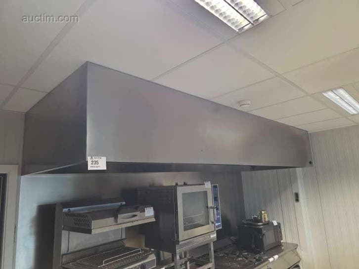 Inox dampkap, Zakelijke goederen, Horeca | Keukenapparatuur, Ophalen