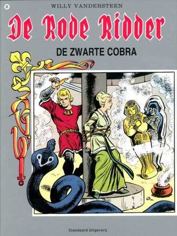 De zwarte cobra / De Rode Ridder / 85 9789002153136, Verzenden, Gelezen, Willy Vandersteen