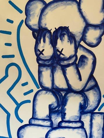 Freda People - Kaws X Haring - XXL