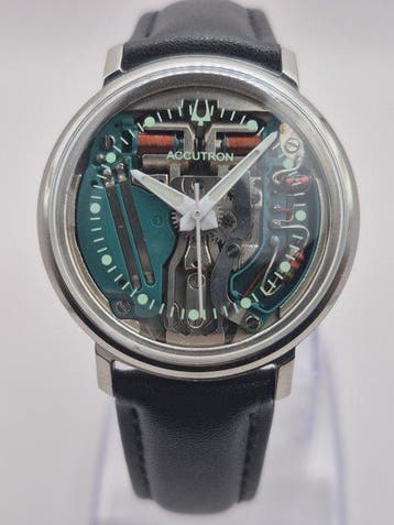 Bulova - Accutron Spaceview 214 - Homme - 1969, Bijoux, Sacs & Beauté
