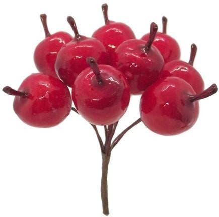 Appeltjes Rood Bundel 10 stuks, Huis en Inrichting, Woonaccessoires | Kunstplanten en Kunstbloemen, Nieuw