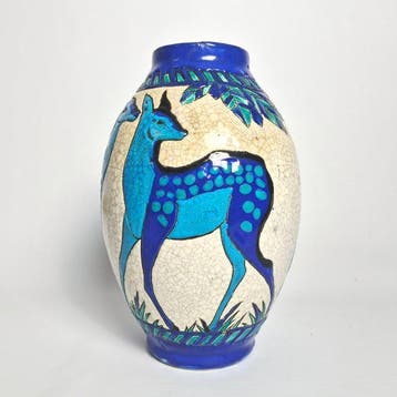 Boch Frères La Louvière - Charles Catteau - Vase - D943 -, Antiquités & Art