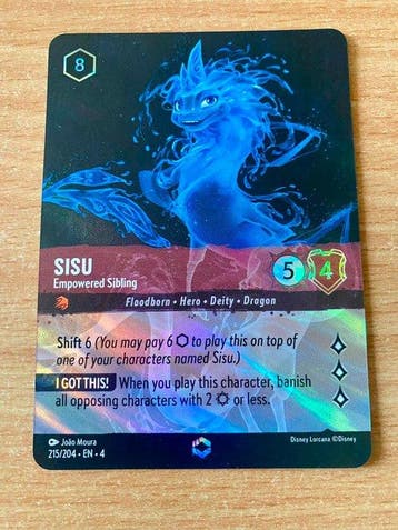 Ravensburger - 1 Card - Disney Lorcana - Sisu 215/204 - EN -, Nieuw
