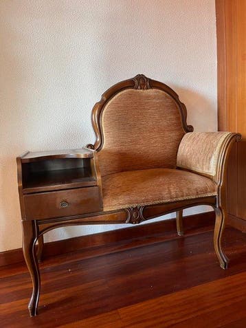 Fauteuil - Hout, Antiquités & Art