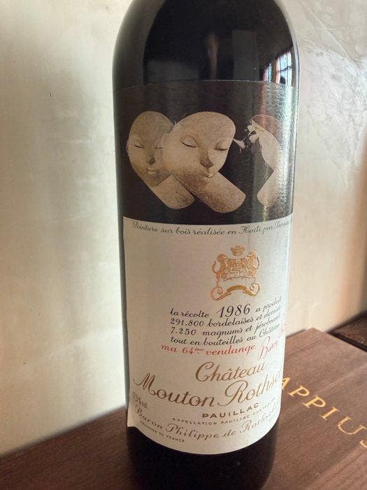 1986 Chateau Mouton Rothschild - Pauillac 1er Grand Cru, Collections, Vins