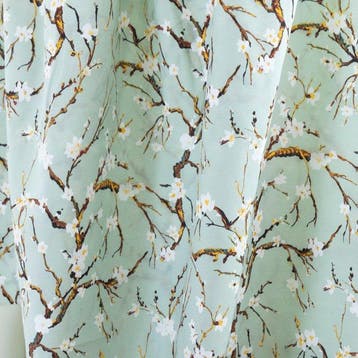 BA069 - Elegant Decoratief Textiel – Kersenbloesems op een